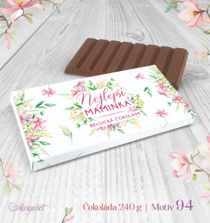 Belgická čokoláda 240 g | Motiv 94